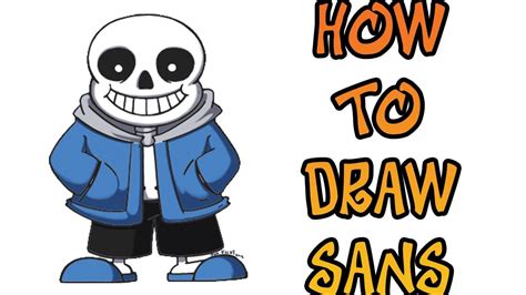 How To Draw Sans From Undertale Draw Sans From Undertale Easy Step