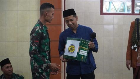 Momentum Kebersamaan Anggota Yonif Kh Dalam Memperingati Nuzulul