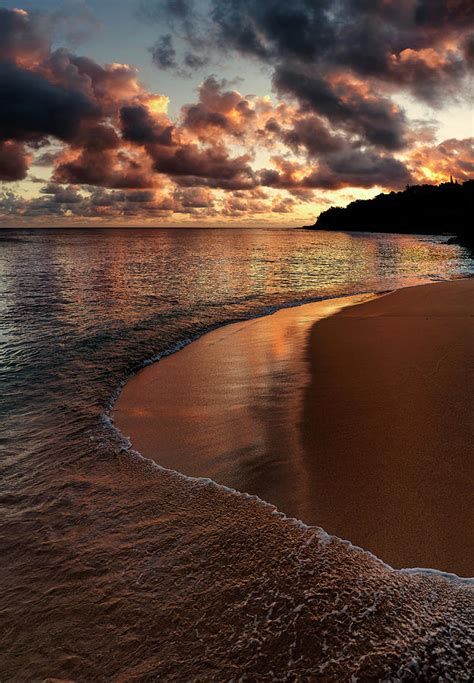 Kauai Sunrise Photograph By Christopher Johnson Pixels