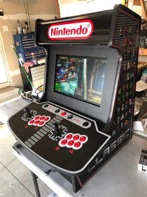 Custom Nes Bartop Arcade Machine By Multicadesnet Arcade Machine