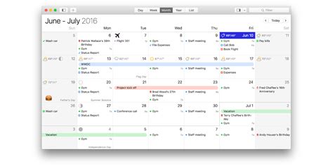 Week Calendar Mac App Calendar Printables Free Templates