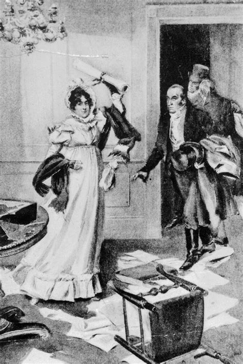 Image Of Dolley Madison Saving Washingtons Portrait White House