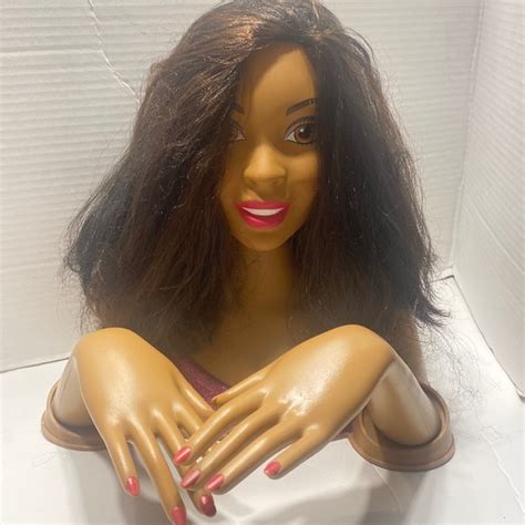 Mattel Toys Barbie Rainbow Sparkle Deluxe Styling Head African American Hair Doll Poshmark