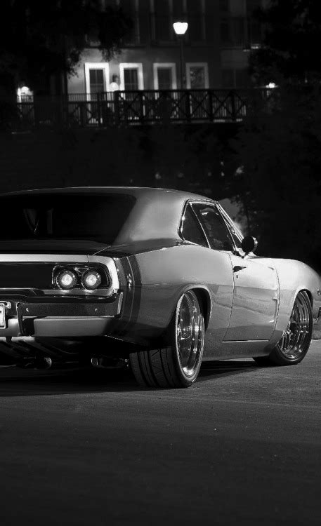 Black And White Charger Muscle Car Dodge H O T Cars