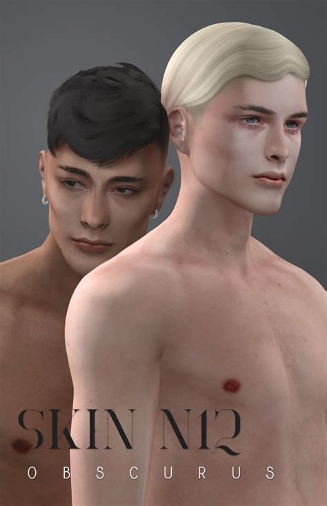 Skin N12 Has Come1 Obscurus Sims On Patreon The Sims 4 Skin Sims