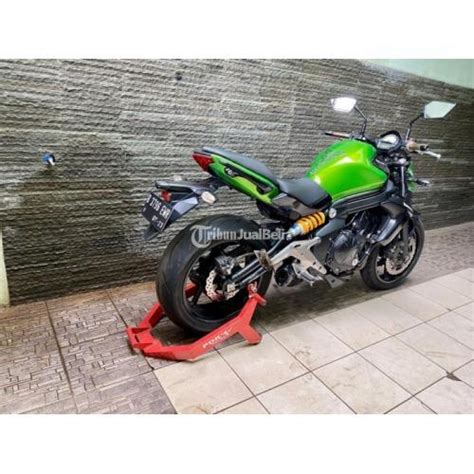 Sepeda motor bekas dan baru di indonesia 2021. Motor Sport Murah Kawasaki Er6n Bekas Tahun 2013 Normal ...