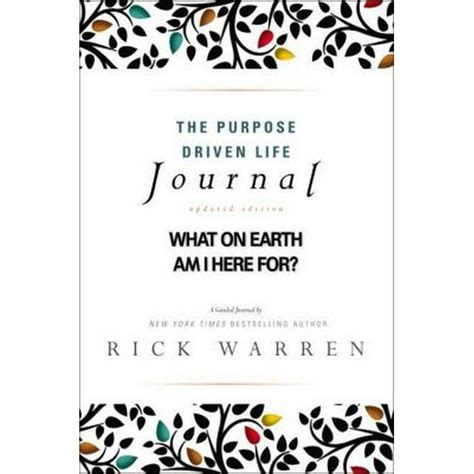 Pre Owned The Purpose Driven Life Journal What On Earth Am I Here For