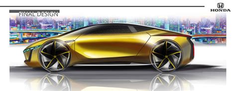 Check Out My Behance Project Honda 2030 Ev Sport Car