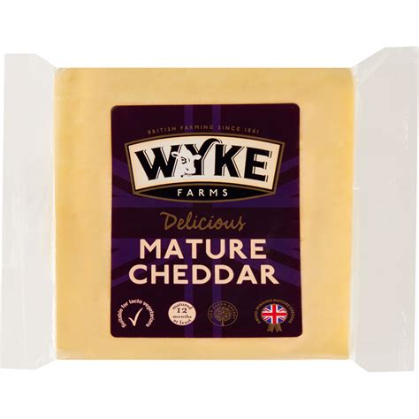 Wyke Farms Extra Mature Cheddar Cheese Pack 200g Cheddar Cheese