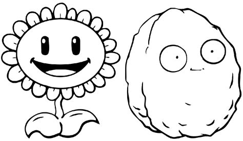 Printable plants vs zombies coloring pictures save picture insert picture to document processor (ms. Plants Vs Zombies Coloring Pages - Coloring Home