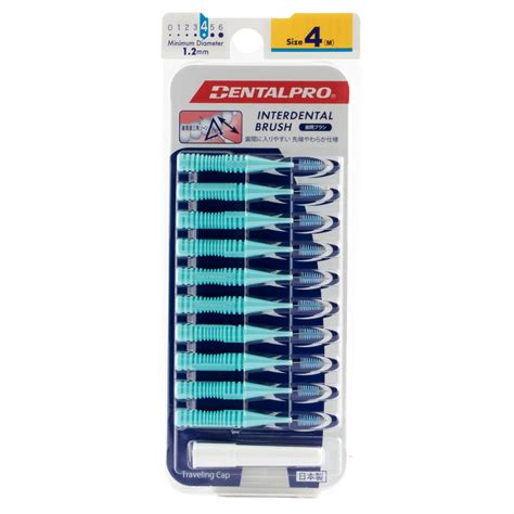Dental Pro Interdental Brush 10p Size 4