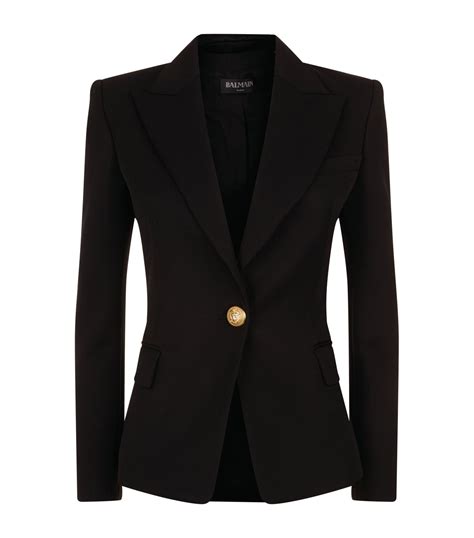 Single Breasted Wool Blazer