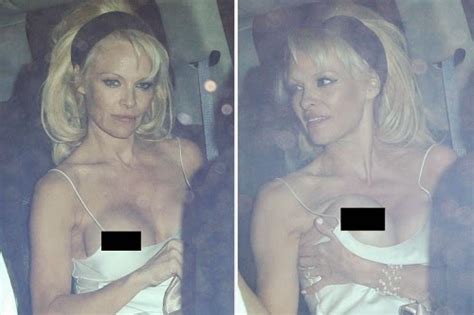 Tunde Oloyede Photos Pam Anderson Suffers Two Wardrobe Malfunctions