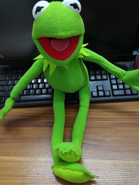 Disney Kermit Sesame Street Kermit The Frog Stuffed Plush Toy New 18