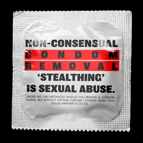 non consensual condom removal — moan zine