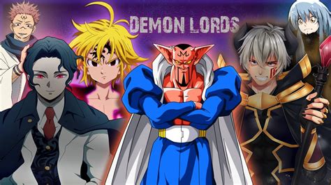 Top 10 Strongest Demon Lords In Anime Final Flash In Hindi Youtube