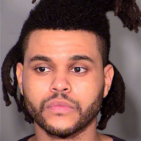 The Weeknd From Mug Shot Mania The Singer Was Taken Into Custody In Las Vegas After He Allegedly