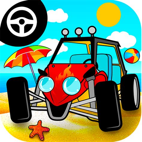 Cool Speed Buggy Car Games For Kids Driving Down The Beach Roadamazon