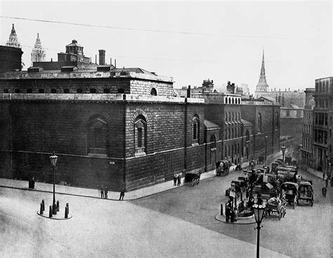 Newgate Prison Just Before It Was Closed And Demolished Historical