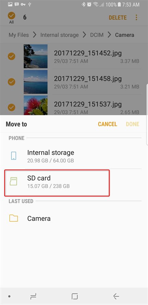 How To Move Files From Internal Storage To Sd Card Ubtnz Support