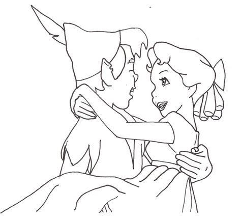 Peter Pan And Wendy Coloring Pages At GetColorings Free Printable