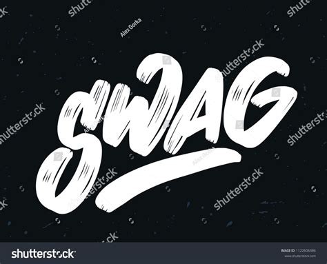 Swag Vector Lettering Lettering Vector Swag