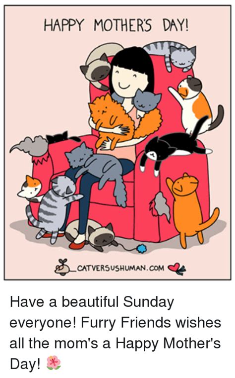 Happy Mothers Day Catversushumancom Have A Beautiful Sunday Everyone