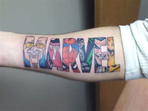 35 Marvel Superhero Tattoo Designs That Every Fan Should Try