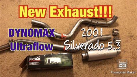 Dynomax Ultra Flo 2001 Silverado 53 Cat Back Unboxing And Initial