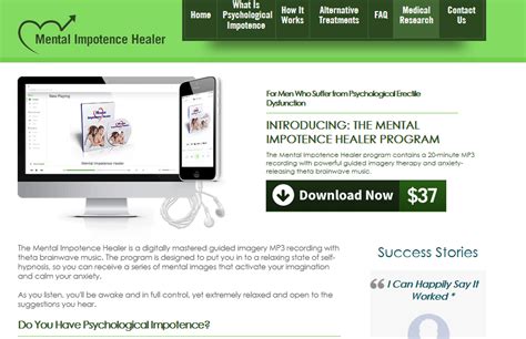 Mental Impotence Healer Review Does It Work Mens Health Cures