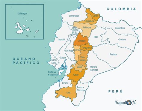 Provincias Del Ecuador Viajandox