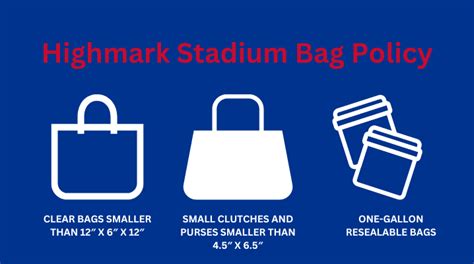 Highmark Stadium Bag Policy Your Guide To Whats Allowed