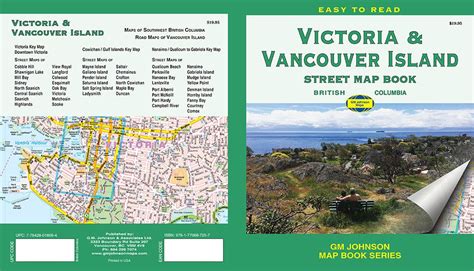 Victoria And Vancouver Island British Columbia Map Book Gm Johnson Maps