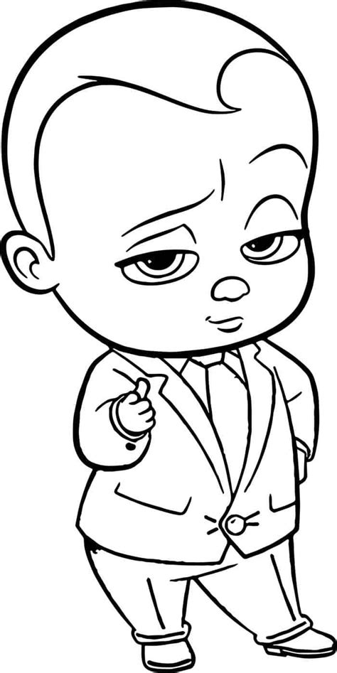 Printable Coloring Pages Of Boss Baby Baby Coloring Pages Disney