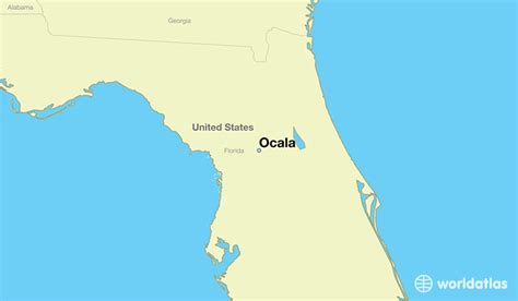 Where Is Ocala Fl Ocala Florida Map