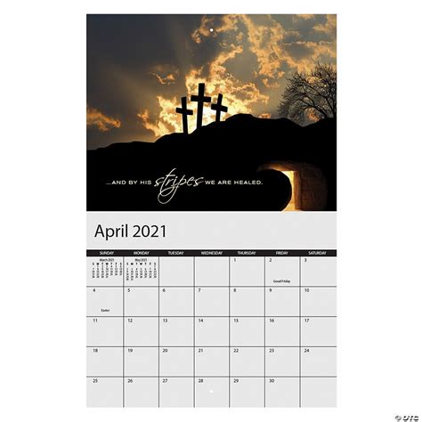 2021 Religious Wall Calendar Discontinued