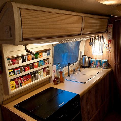 99 great tips for organizing the travel trailer 2 camper kitchen rv kitchen organization