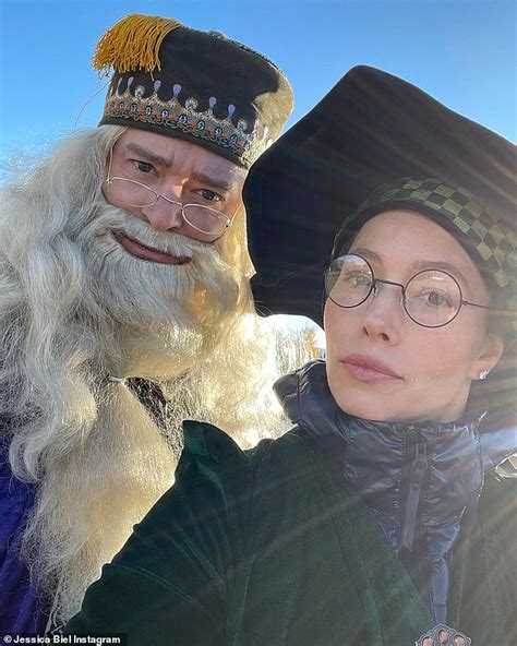 Justin Timberlake And Jessica Biel Dress As Harry Potter Characters To Trick Or Treat On
