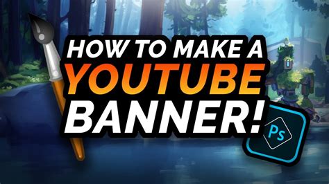 How To Make A Youtube Banner In Photoshop Cccs6 Youtube