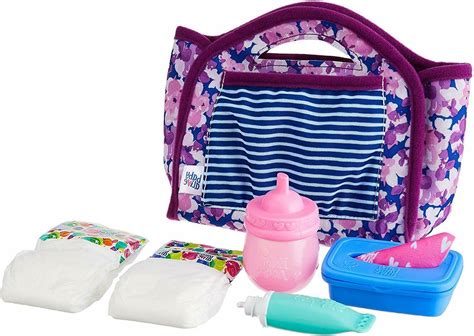 🚛fast Shipping New Baby Alive Diaper Bag Changing