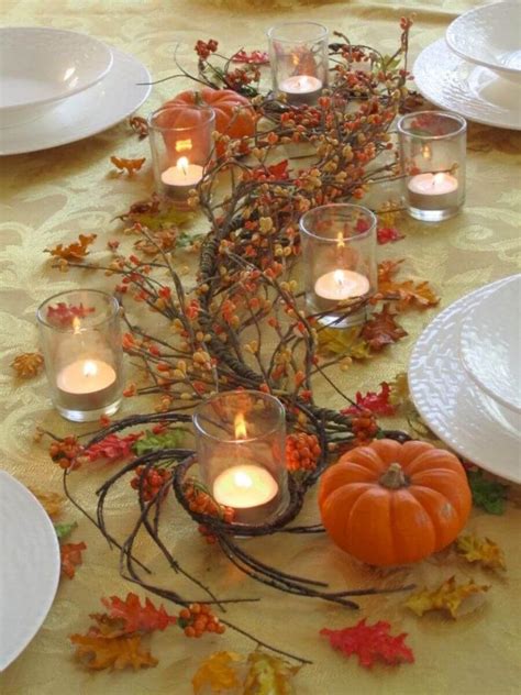 50 Unique And Inviting Thanksgiving Table Settings That Wont Break The