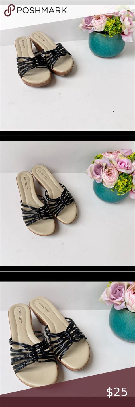 If you are experiencing symptoms related to respiratory illness and/or have concerns that you might have. CABIN CREEK SLIDE IN SANDALS in 2020 | Strappy platform ...