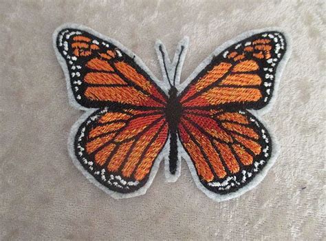 Monarch Butterflies Iron On Appliques Iron On Applique Monarch