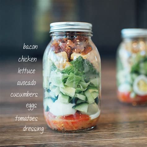 Blt Salad Jar Low Carb And Tasty Meowmeix