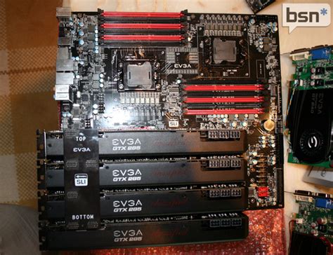 After a cheap ( ish ) dual socket board that can overlock. EVGA to offer dual-CPU, quad PCIE, top-end W555 ...