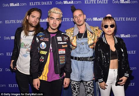 Joe Jonas Continues To Show Off New Blonde Hair In Sherman Oaks Daily Mail Online