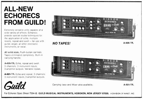 1970s Guild Ads Lets Talk Guild