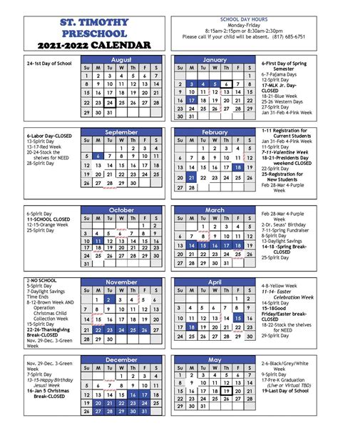 Tcc Academic Calendar 2022 Customize And Print