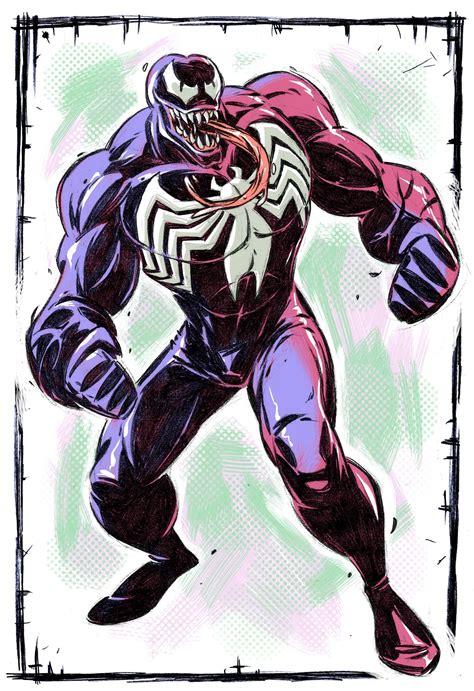 Venom Spider Man 1994 TV Series By Stalnososkoviy On DeviantArt Venom