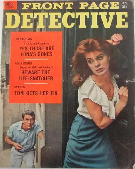 Front Page Detective January Detective Novel Movies